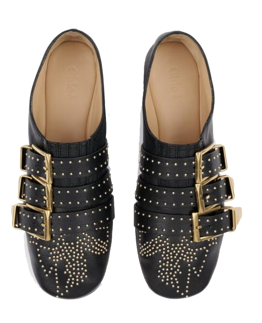 CHLOE SUSANNA FLAT BLACK