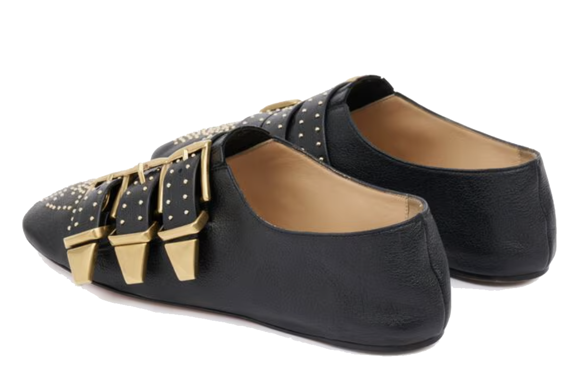 CHLOE SUSANNA FLAT BLACK