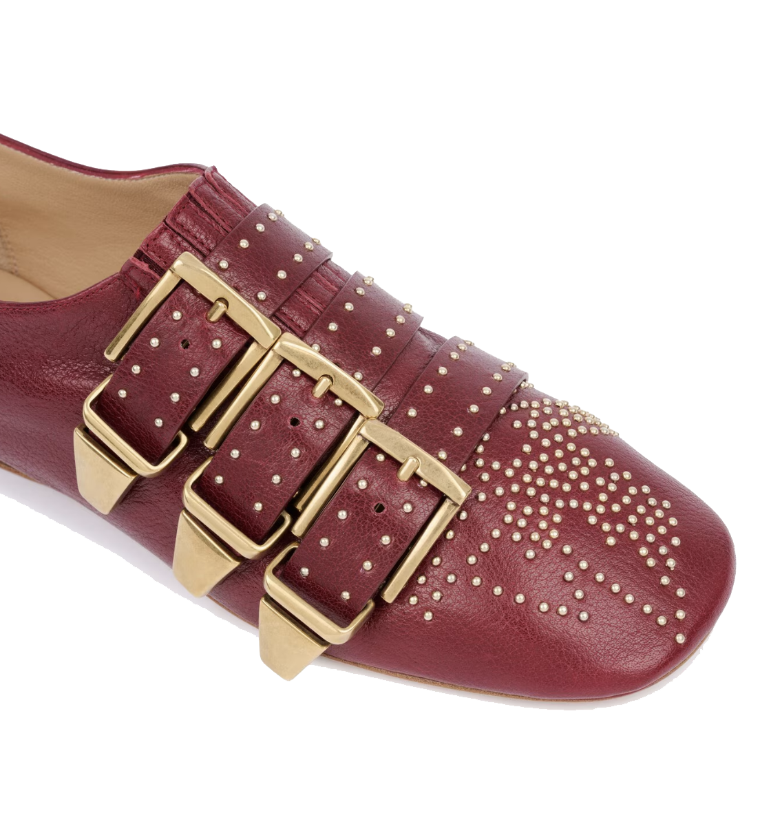 CHLOE SUSANNA FLAT GRENAT