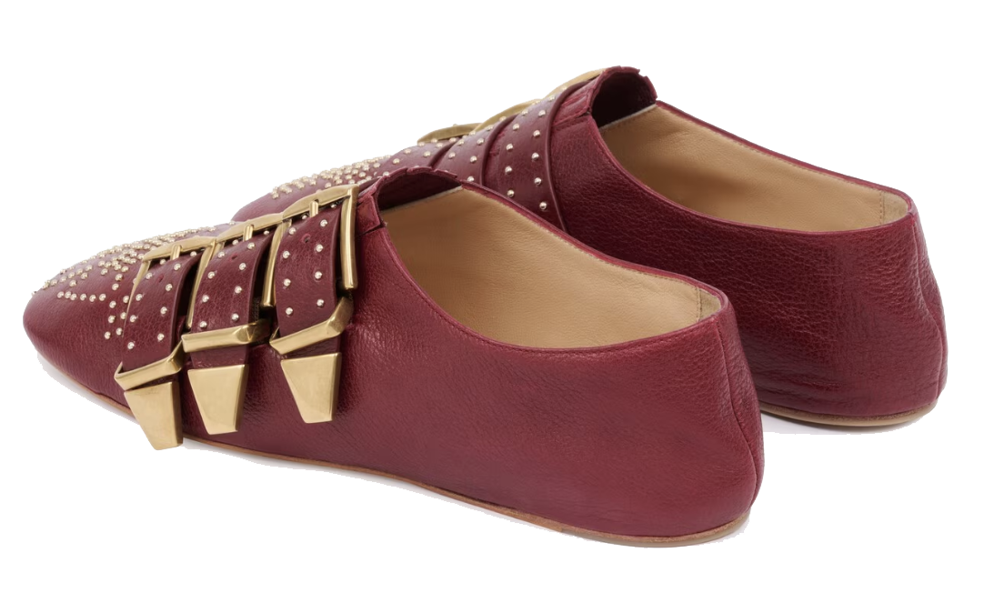 CHLOE SUSANNA FLAT GRENAT