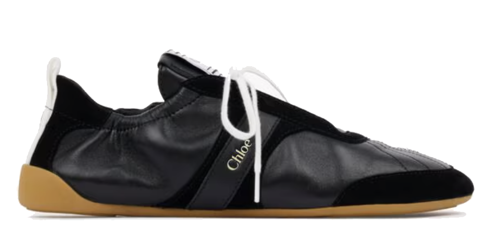 CHLOE KICK SNEAKER BLACK