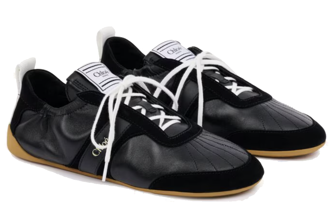 CHLOE KICK SNEAKER BLACK