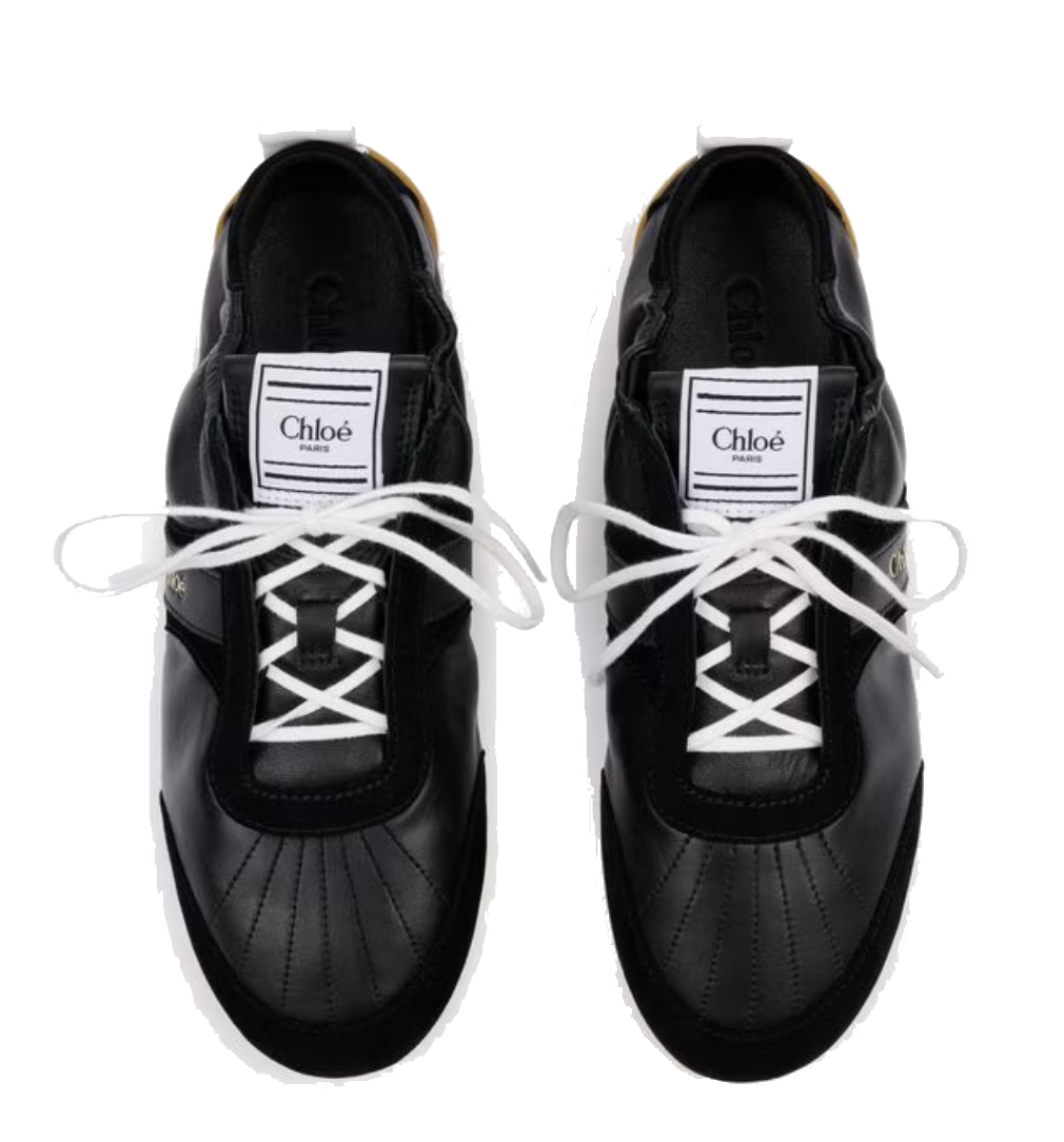 CHLOE KICK SNEAKER BLACK