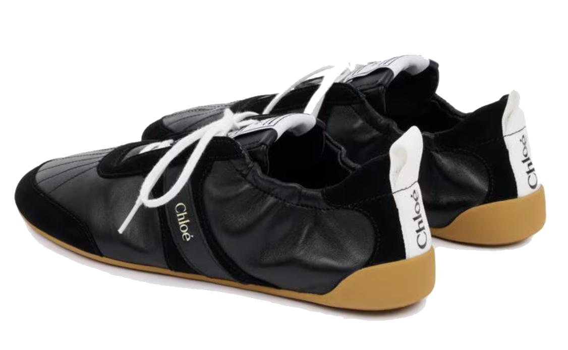 CHLOE KICK SNEAKER BLACK