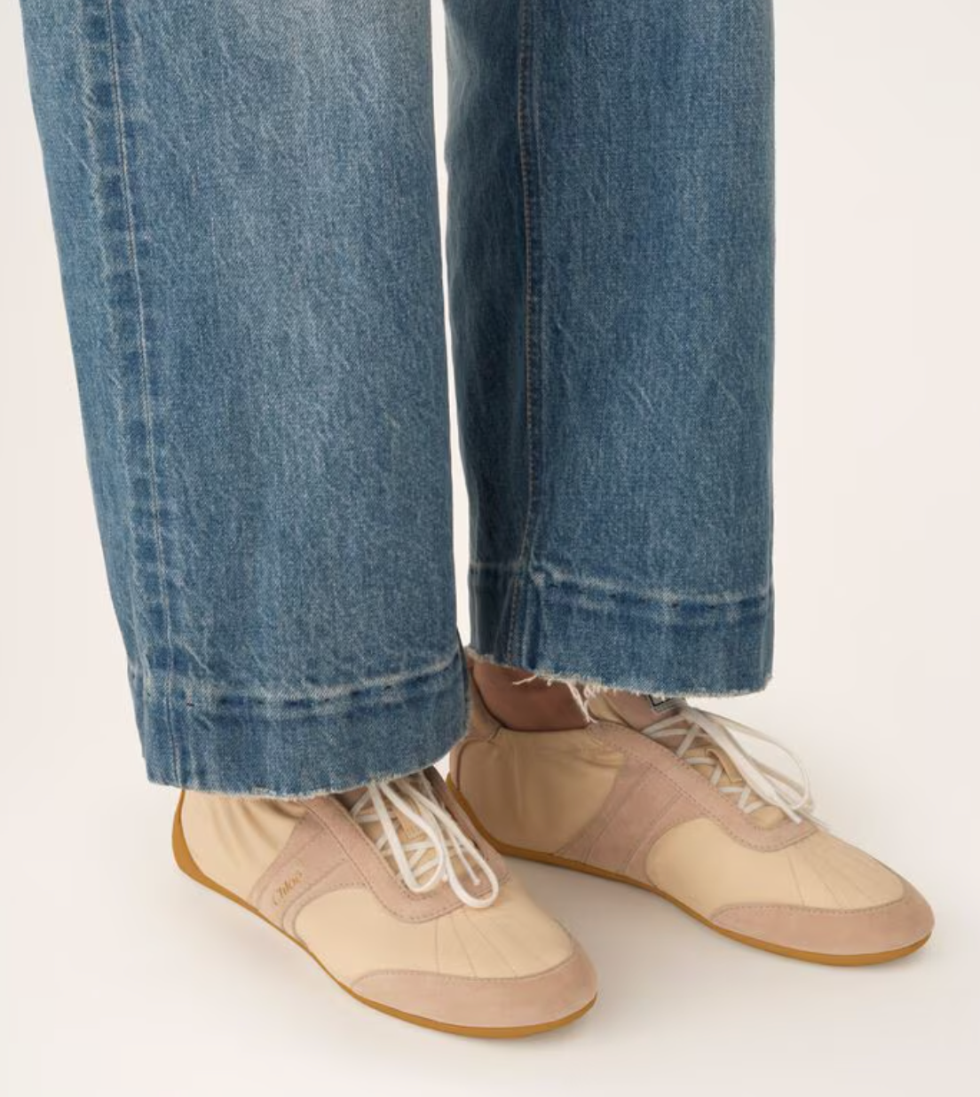 CHLOE KICK SNEAKER BLUSHY BEIGE