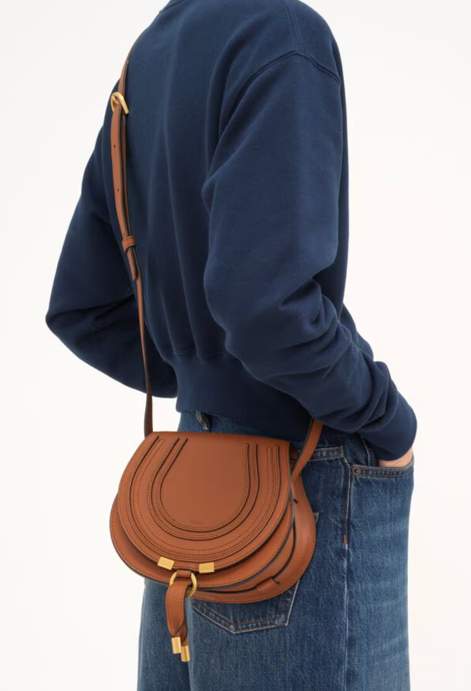 CHLOE MARCIE SMALL TAN