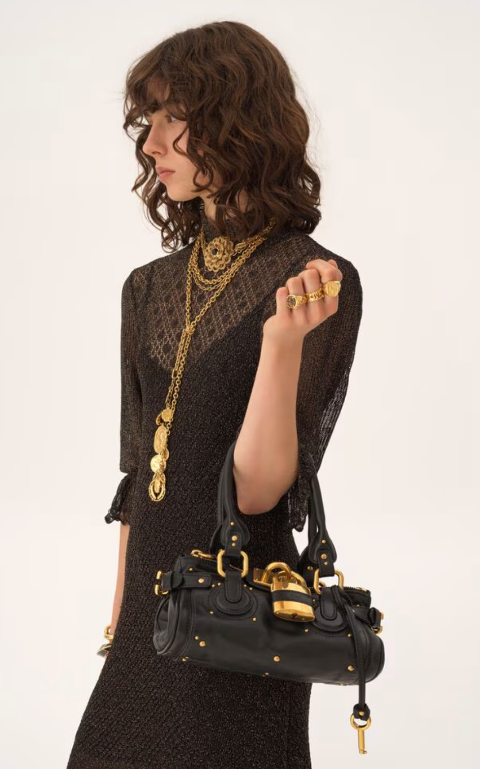 CHLOE PADDINGTON BAG BLACK SMALL