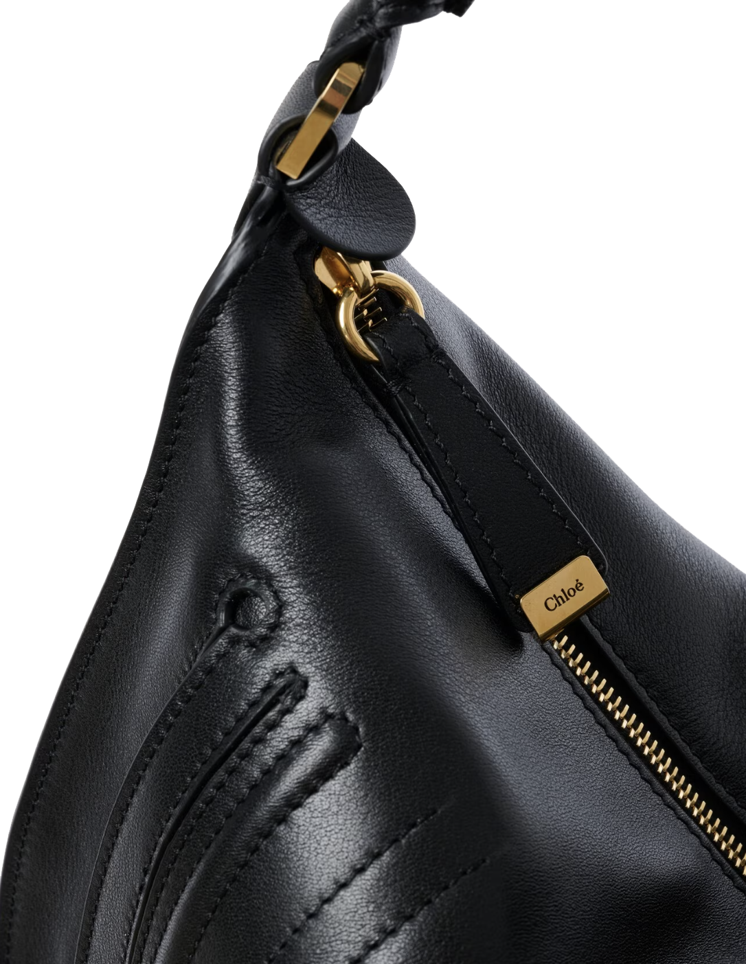 CHLOE MARCIE SHOULDER BAG MED BLACK