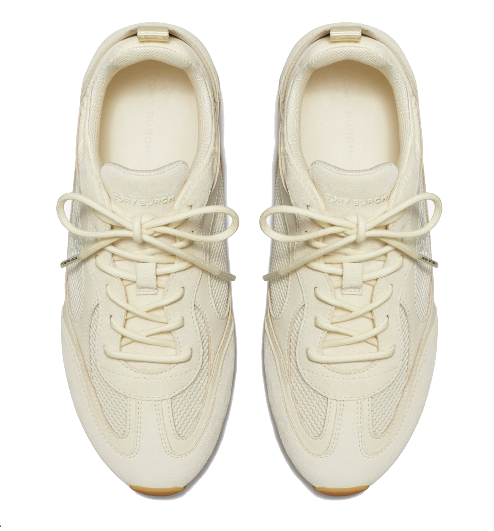 TORY BURCH FIELD SNEAKER LIGHT CREAM