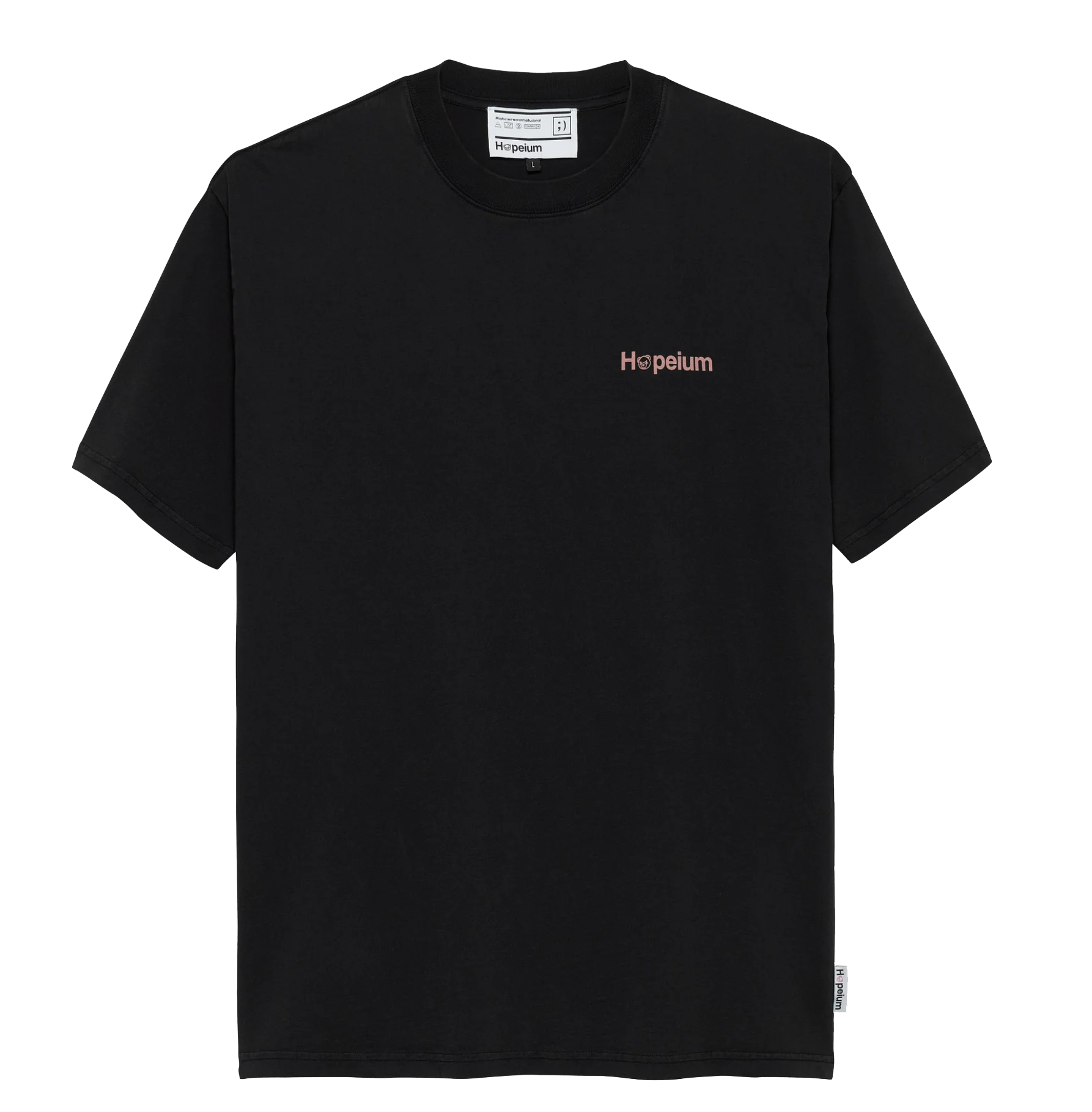 HOPEIUM LOGO TEE BLACK