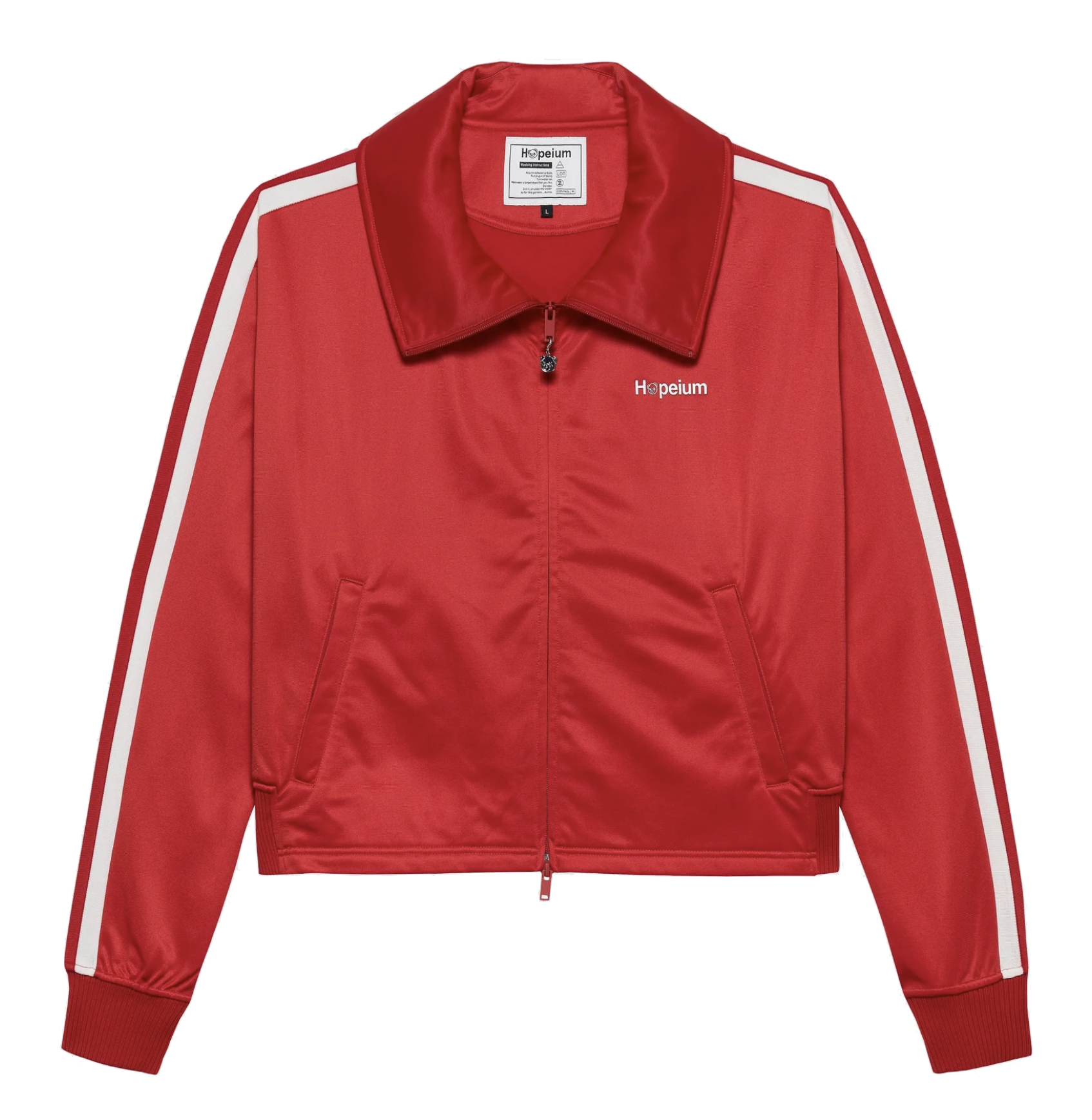 HOPEIUM TRACK JACKET RED