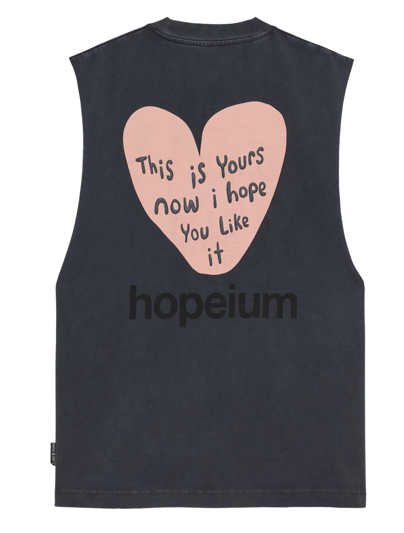 HOPEIUM THIS IS YOURS SINGLET BLACK