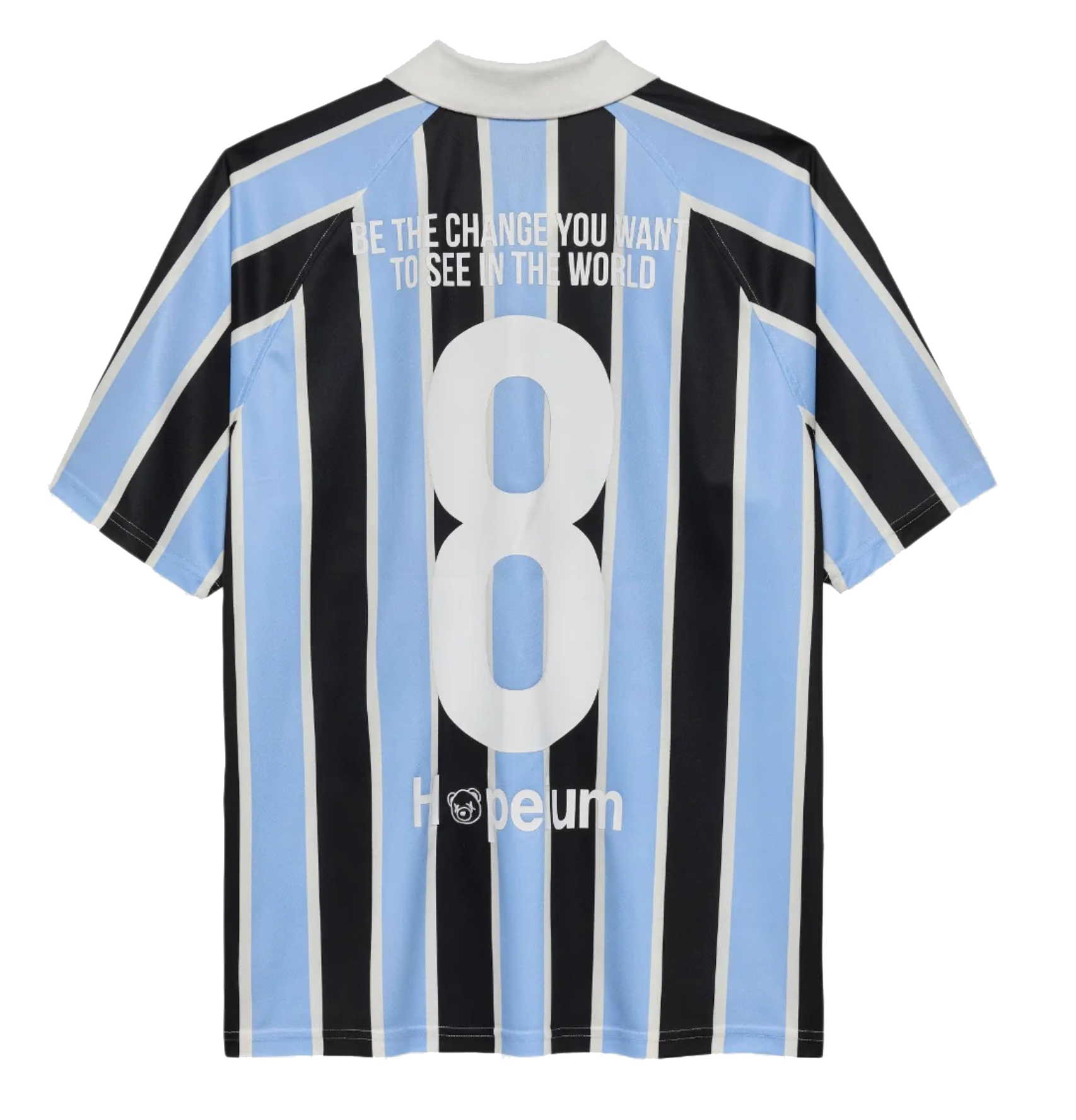 HOPEIUM FOOTBALL RAGLAN TEE BLUE