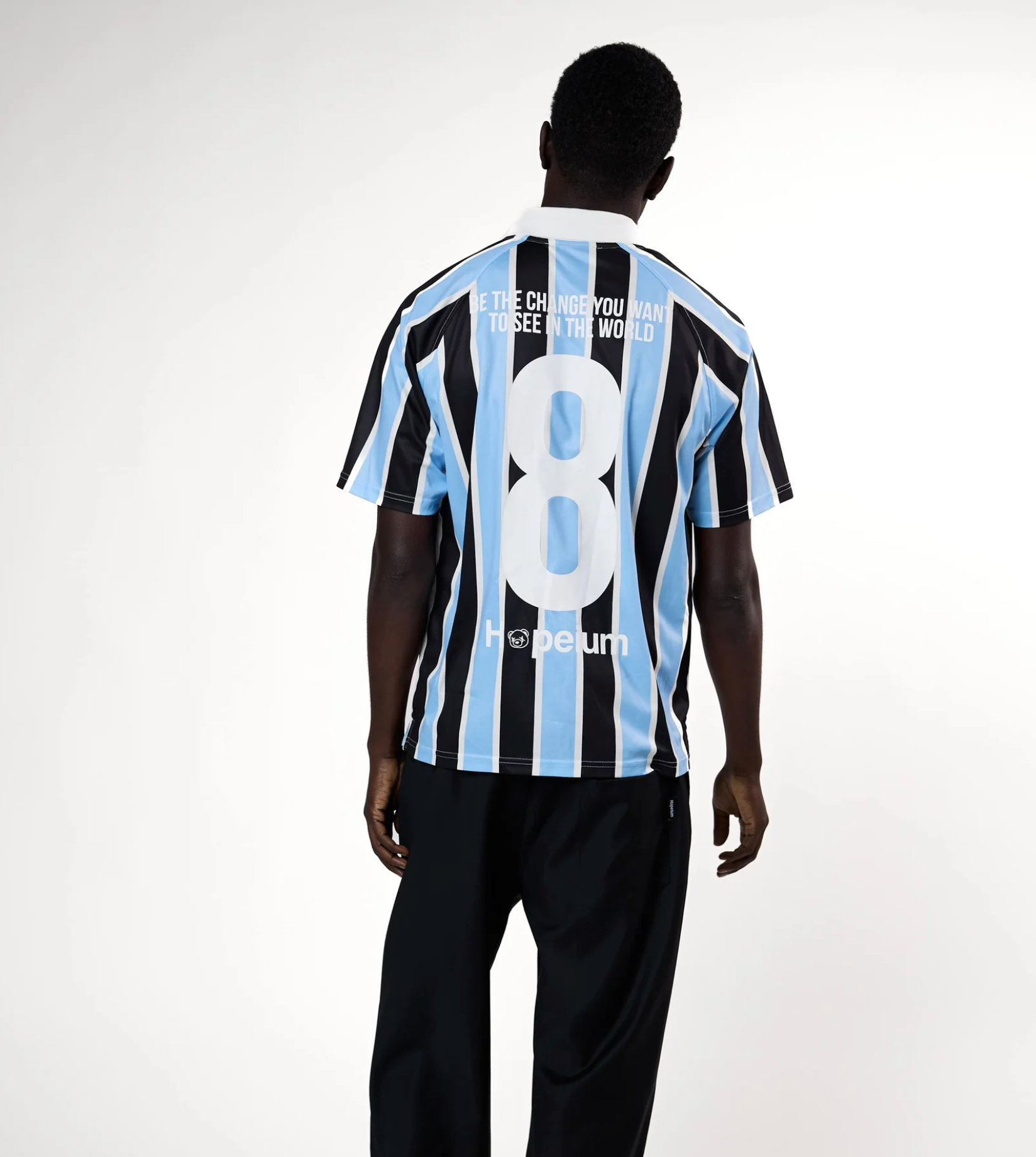 HOPEIUM FOOTBALL RAGLAN TEE BLUE