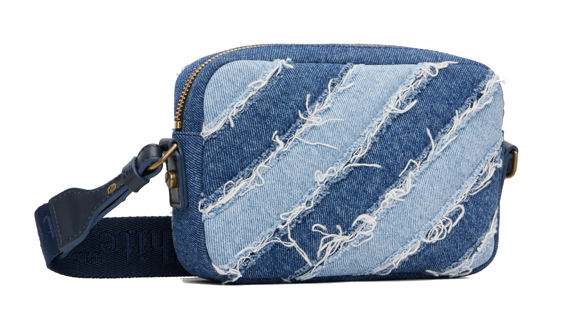 OFF WHITE CAMERA BAG SMALL RAW BLUE