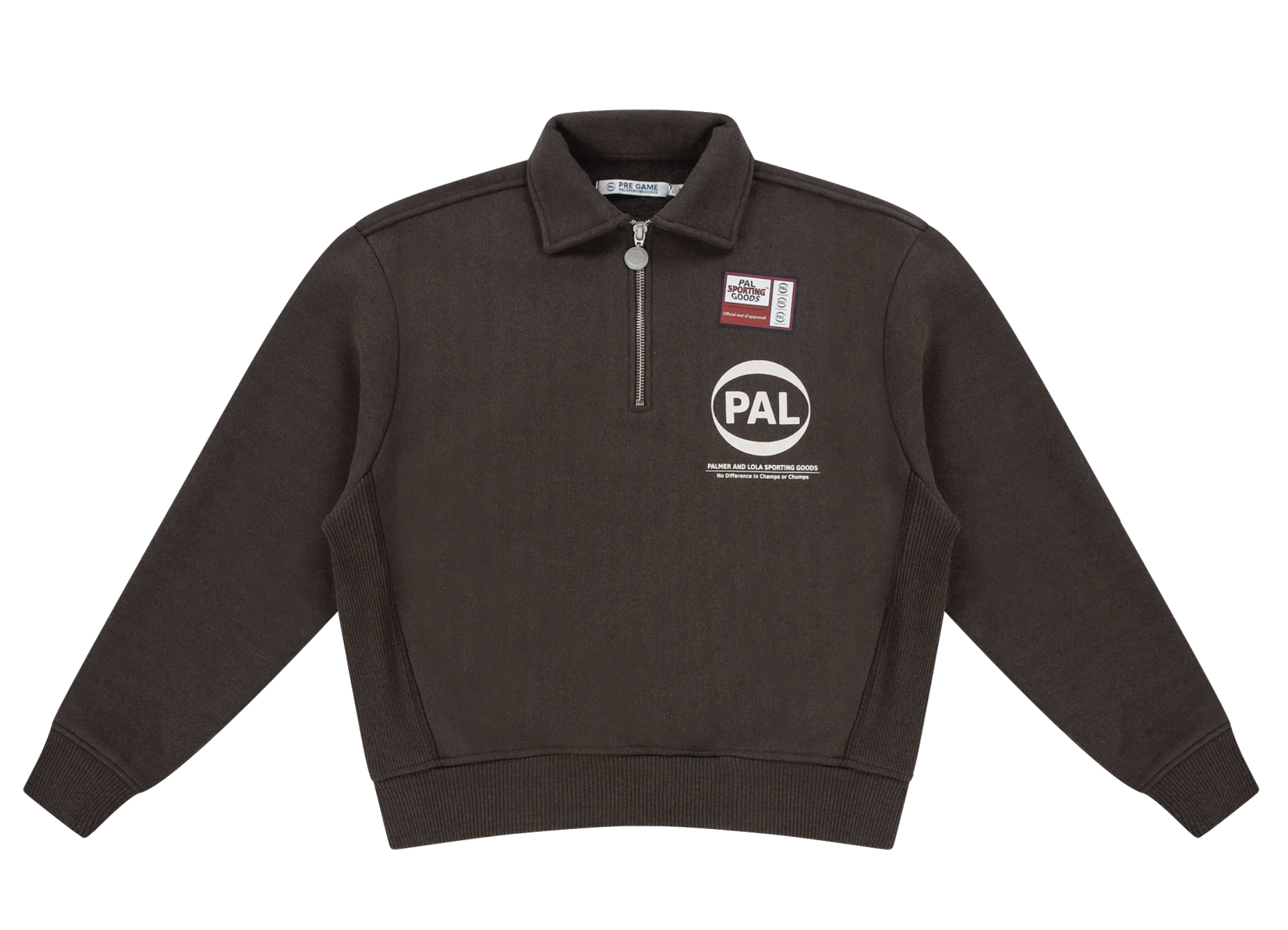 PAL PRE GAME HALF ZIP CLAY