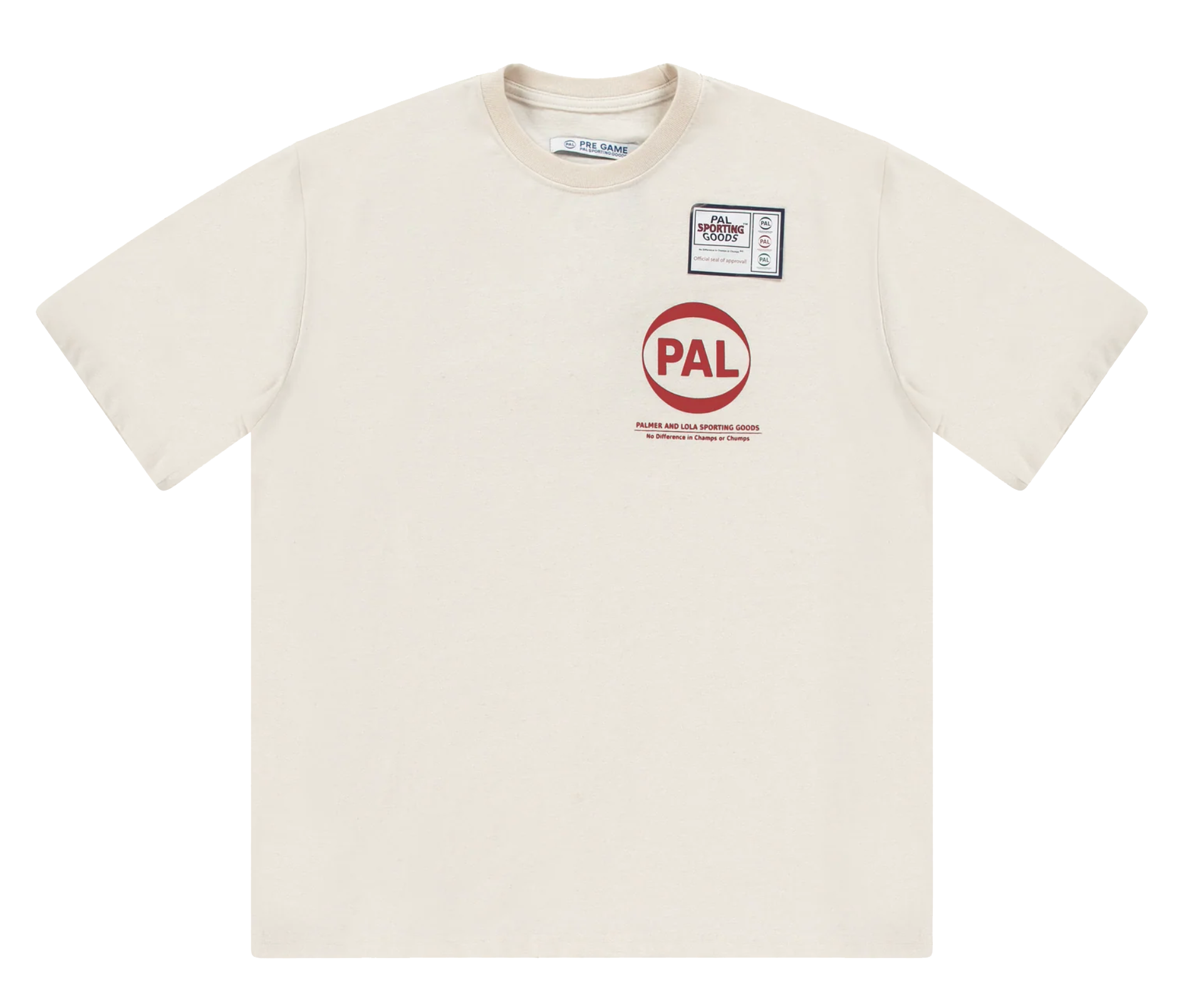 PAL PRE GAME T-SHIRT MARSHMALLOW