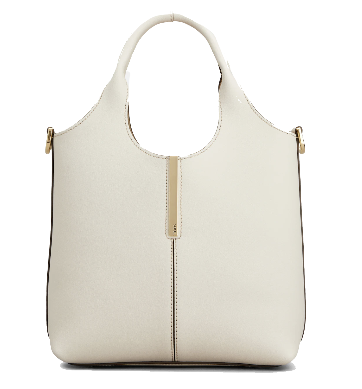 TOD'S TOTE SHOPPING BAG MINI WHITE