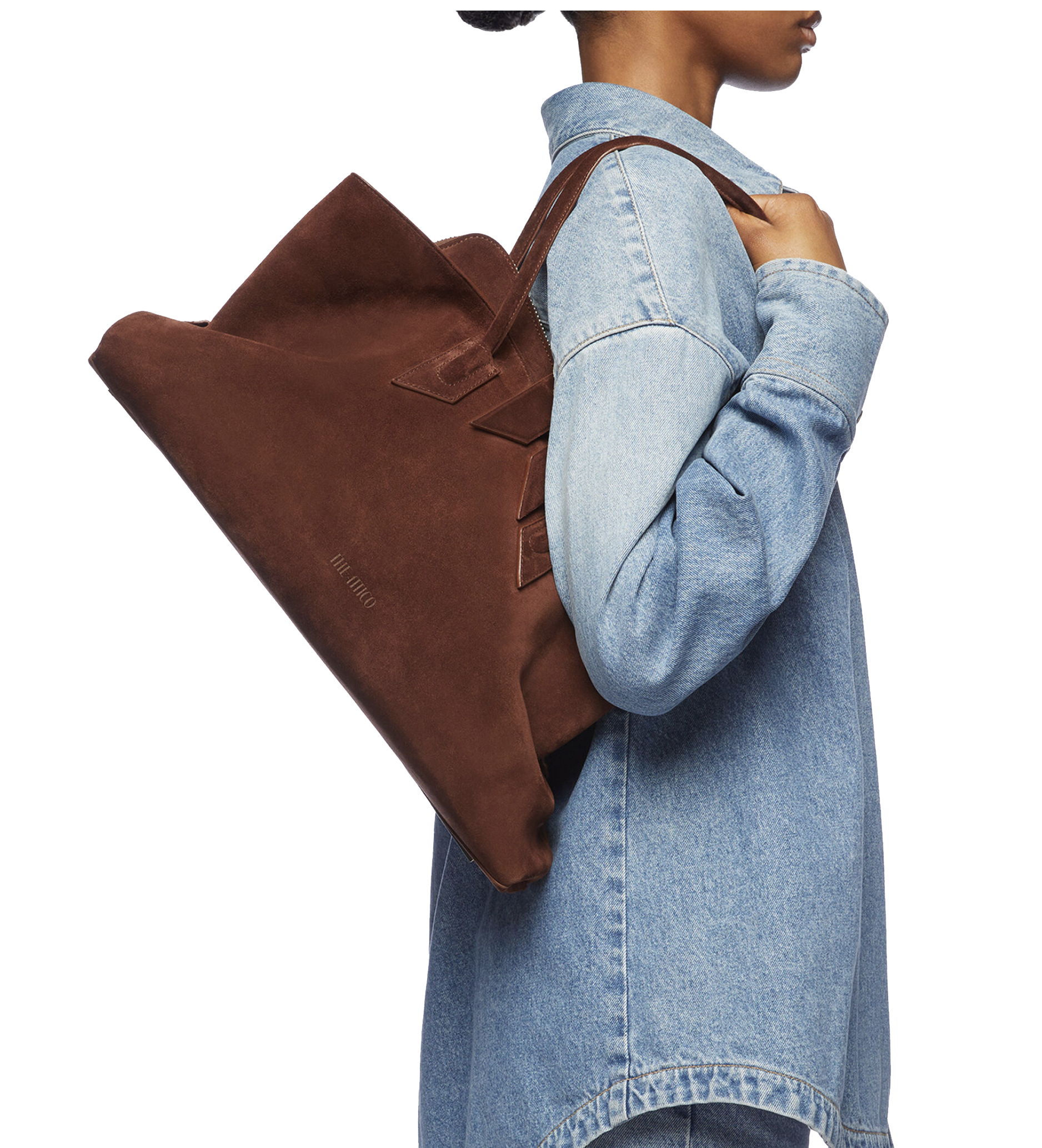 THE ATTICO LE PASSEGIATA MEDIUM LIGHT CHOCO