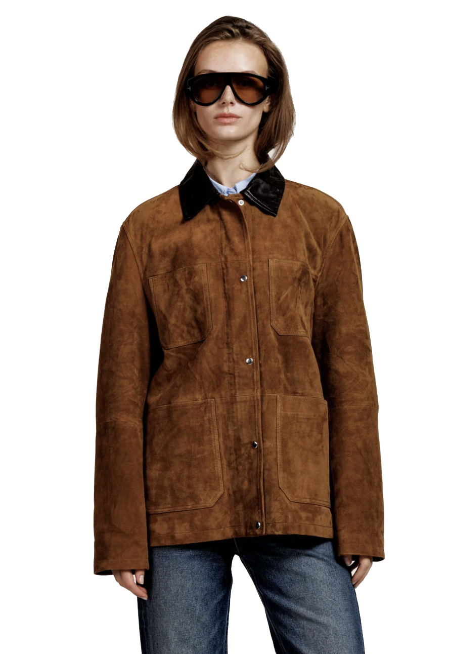 ALTER EGO GABBY SUEDE JACKET