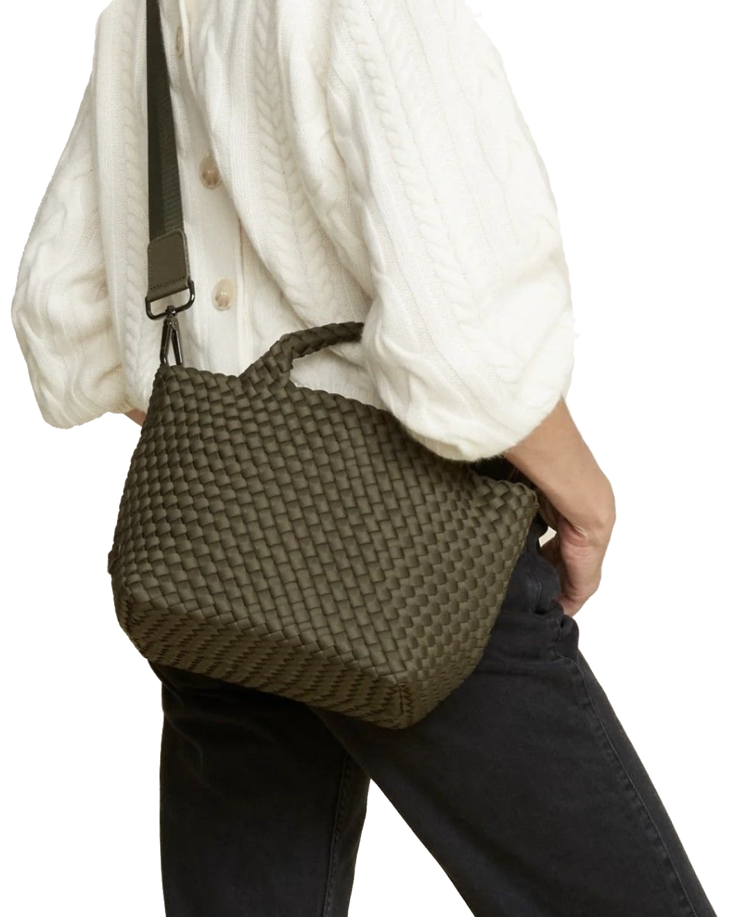 NAGHEDI ST.BARTHS SMALL OLIVE