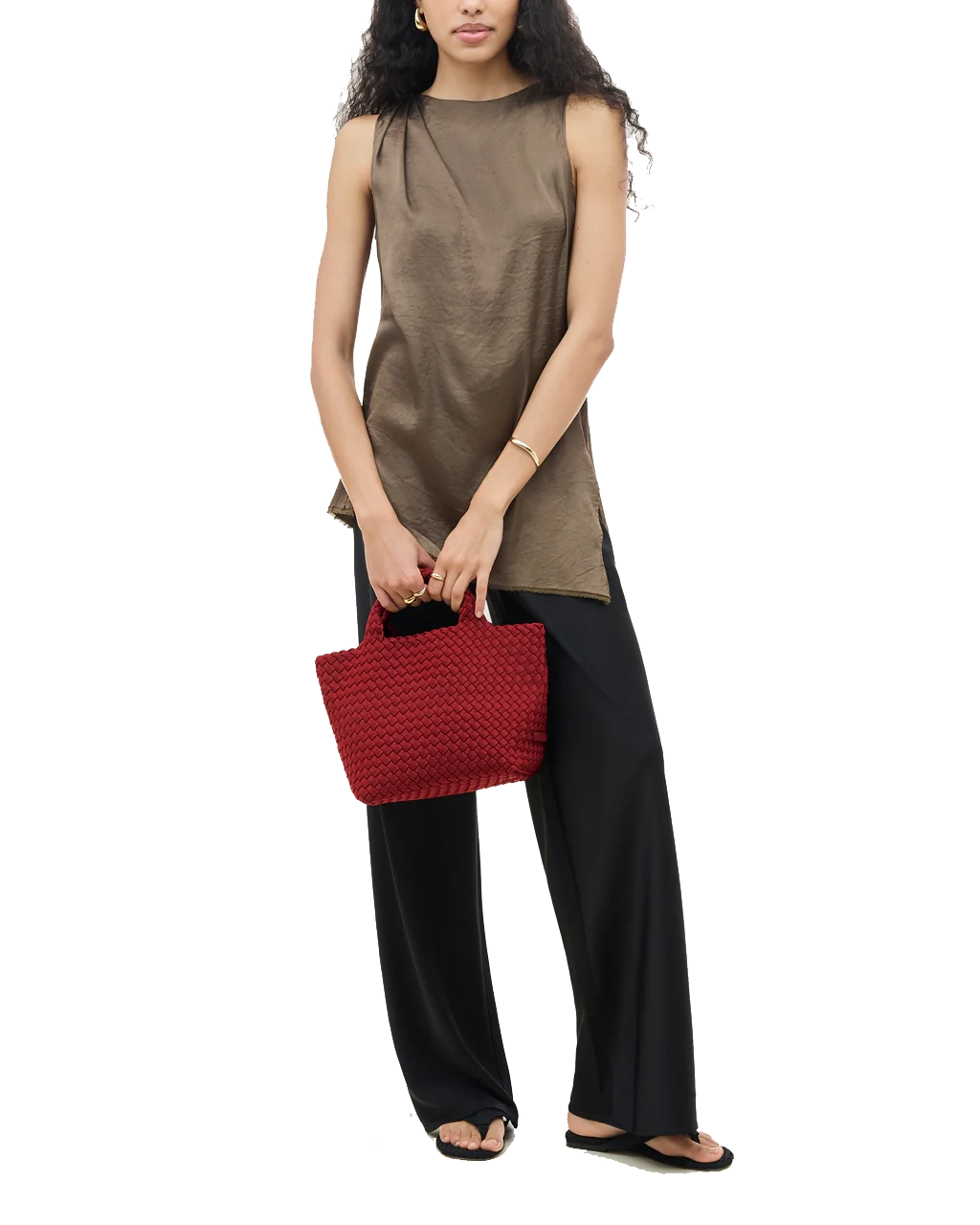 NAGHEDI ST.BARTHS SMALL ROSSO