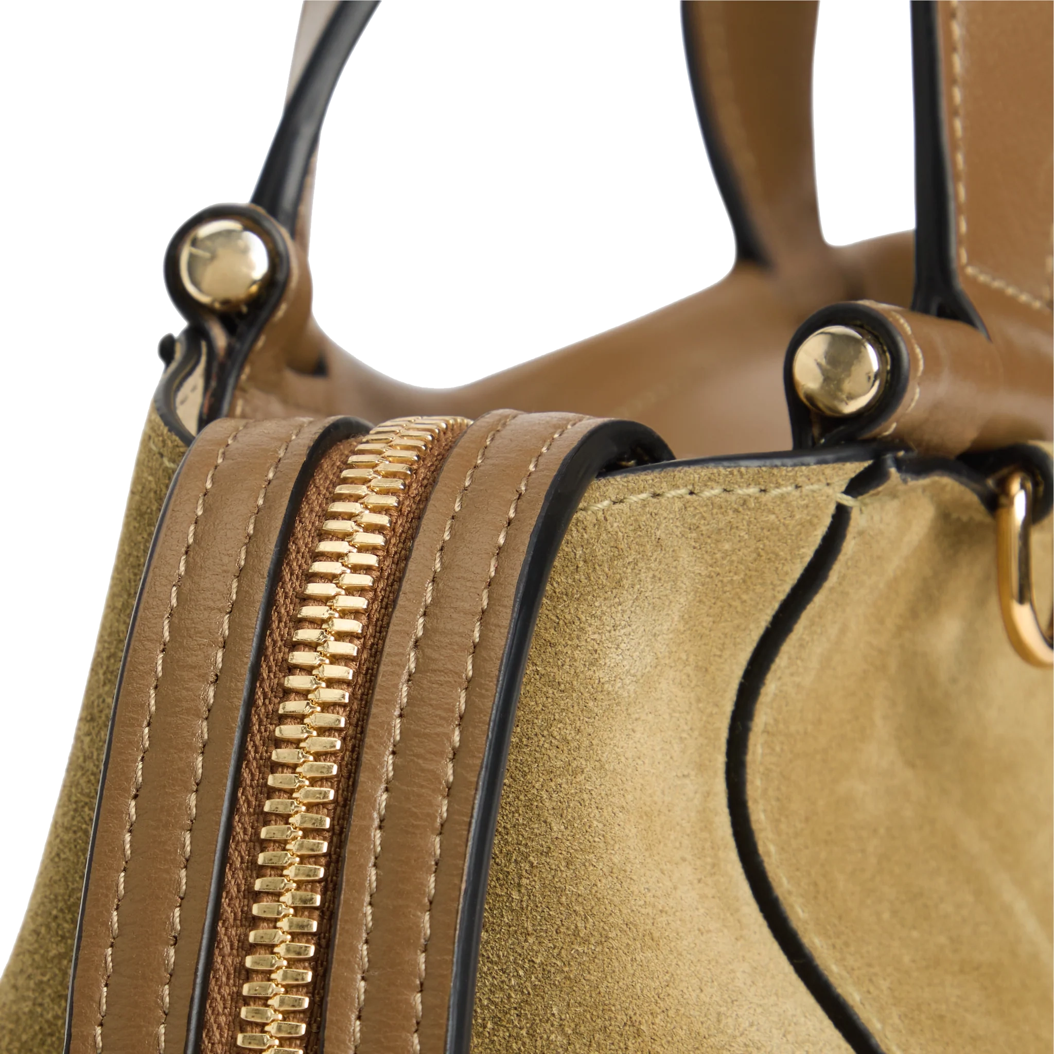 WANDLER IDA BAG SMALL KHAKI SUEDE