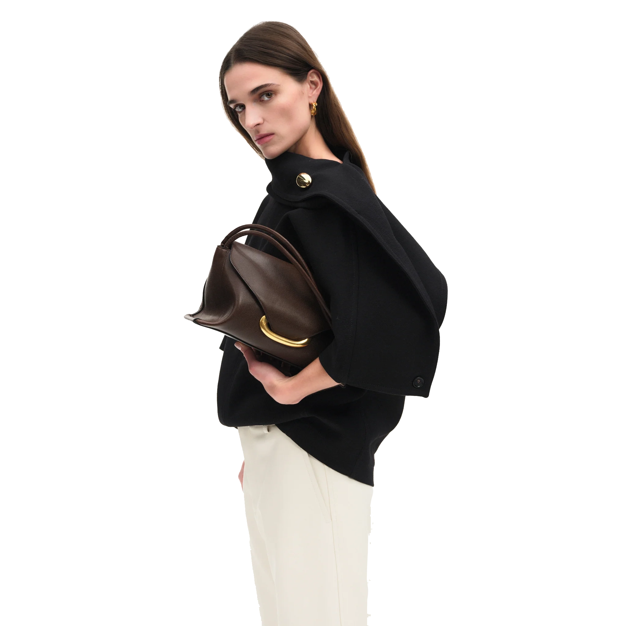 WANDLER VENETO SHOULDERBAG LARGE SOIL CAVIAR
