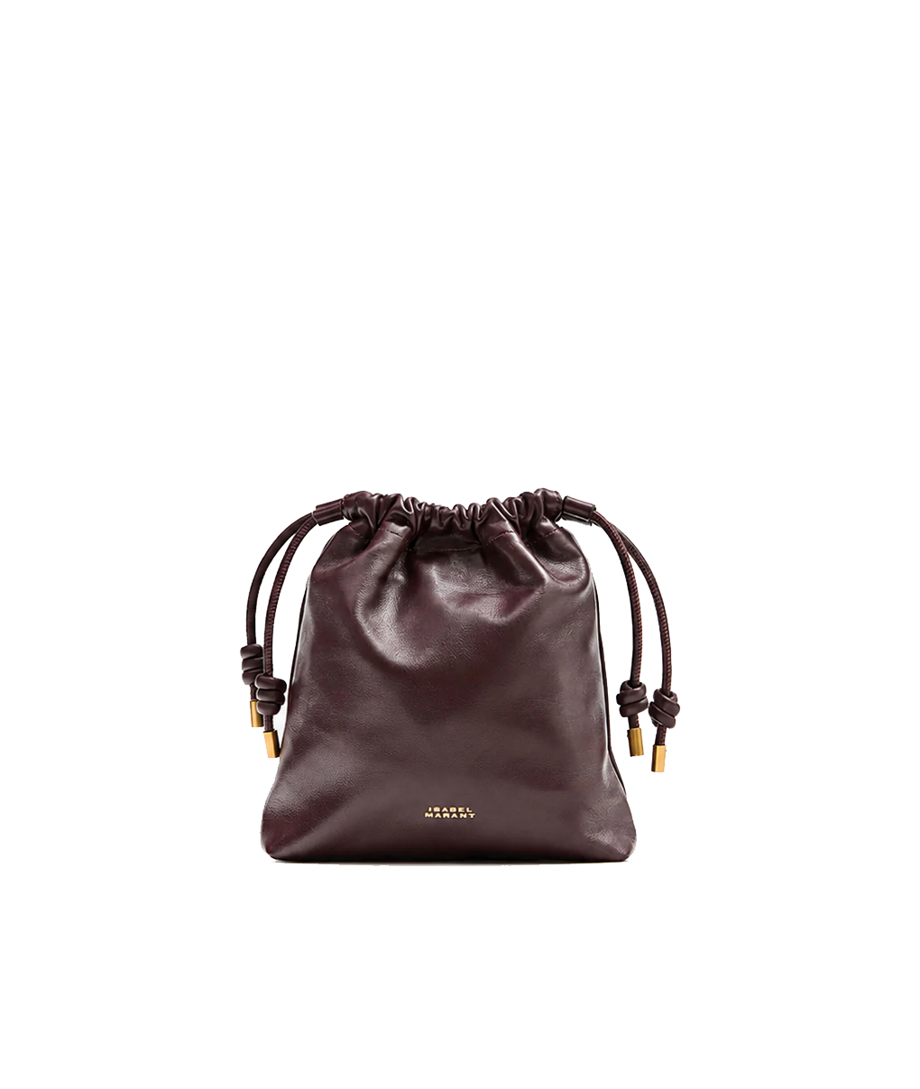 ISABEL MARANT SILVEN MINI burgundy