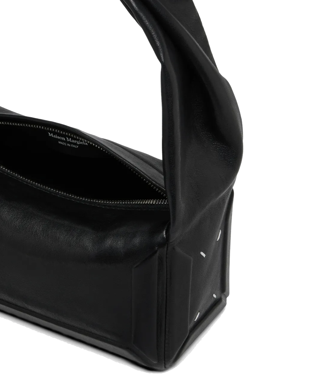MAISON MARGIELA BOX BAG EAST/WEST MED BLACK