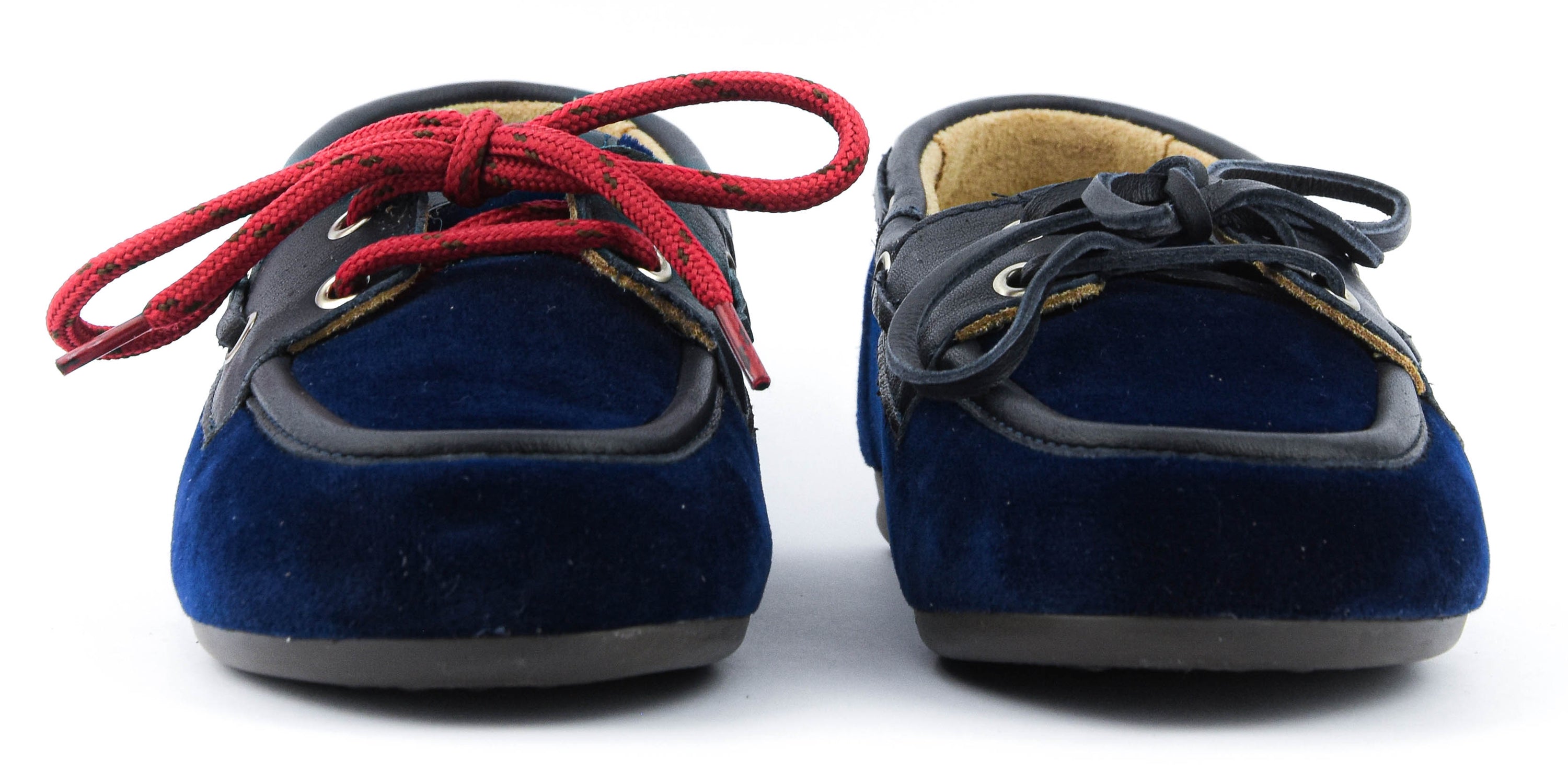 POSA BOAT LOAFER VELVET BLUE