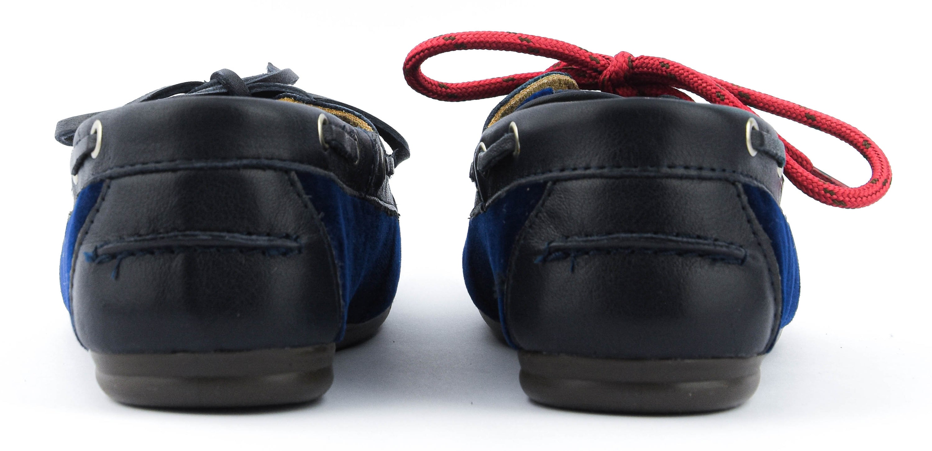 POSA BOAT LOAFER VELVET BLUE
