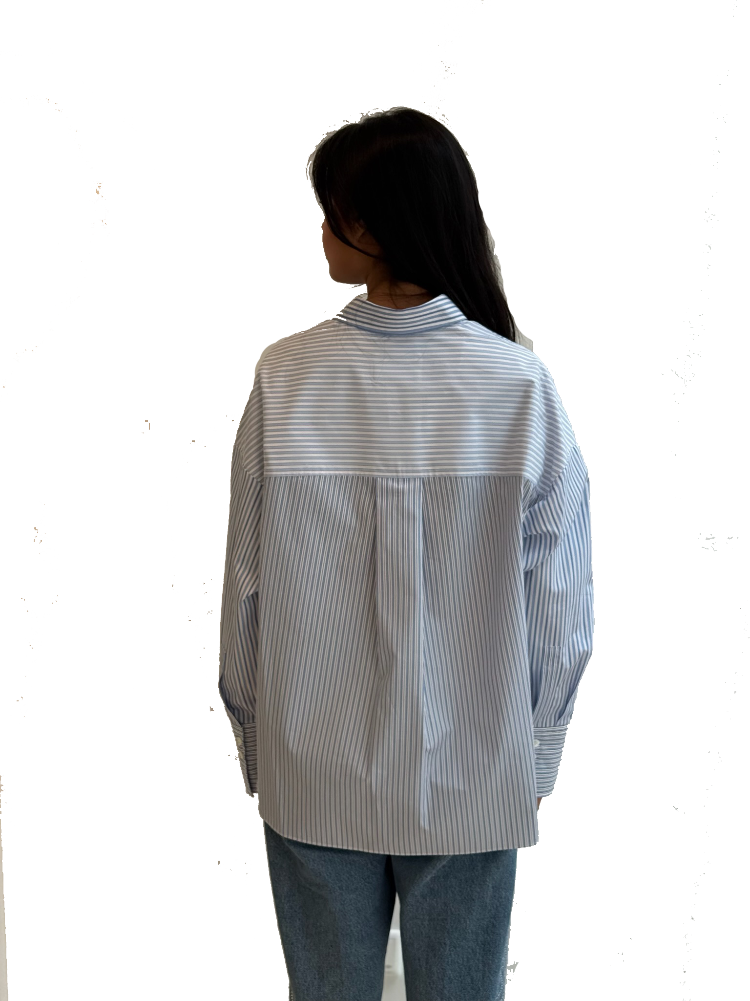 ACCADEMIA MARIE-PATCH SHIRT BLUE