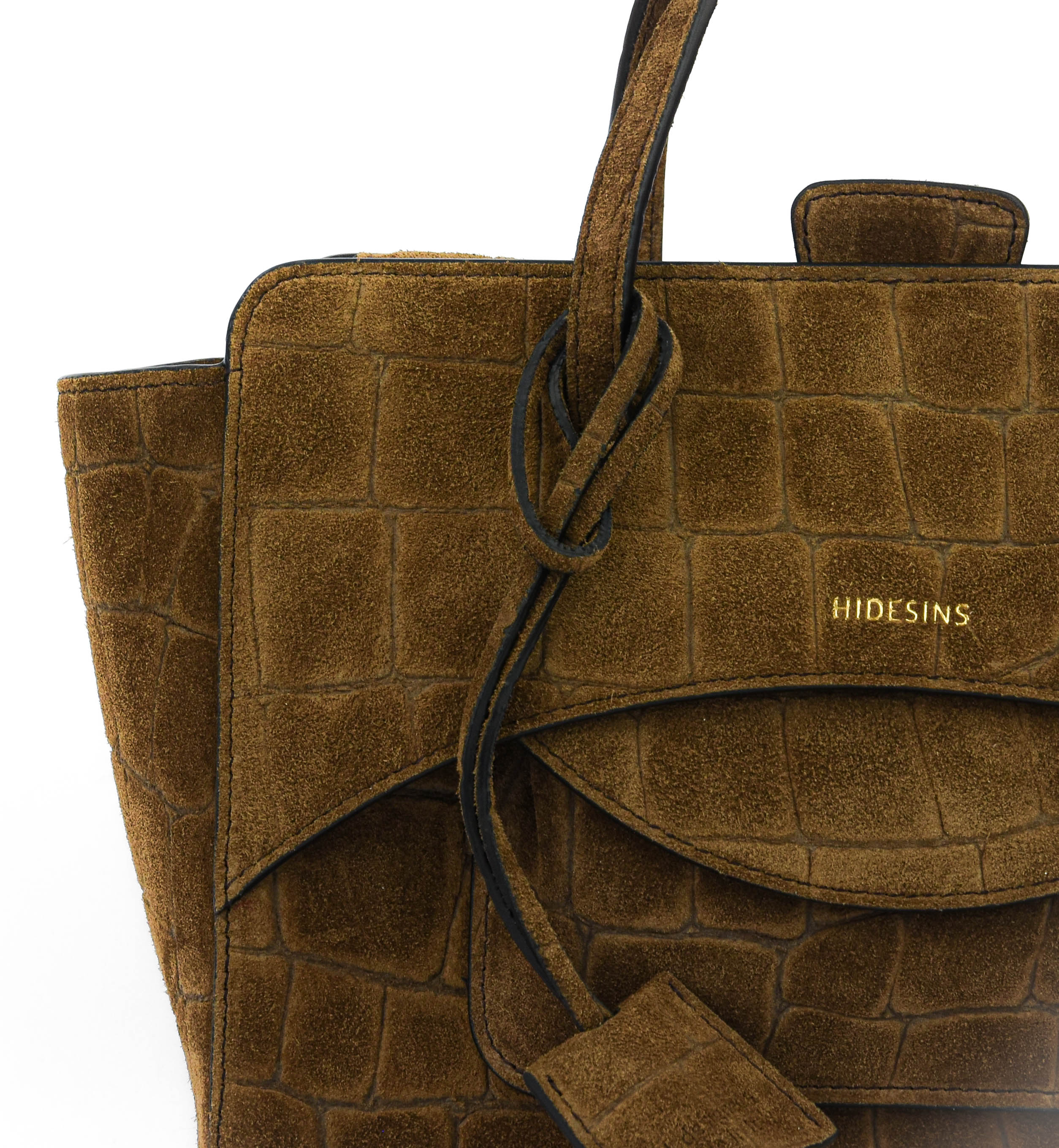 HIDESINS FLAP M COCCO CHOCOLAT
