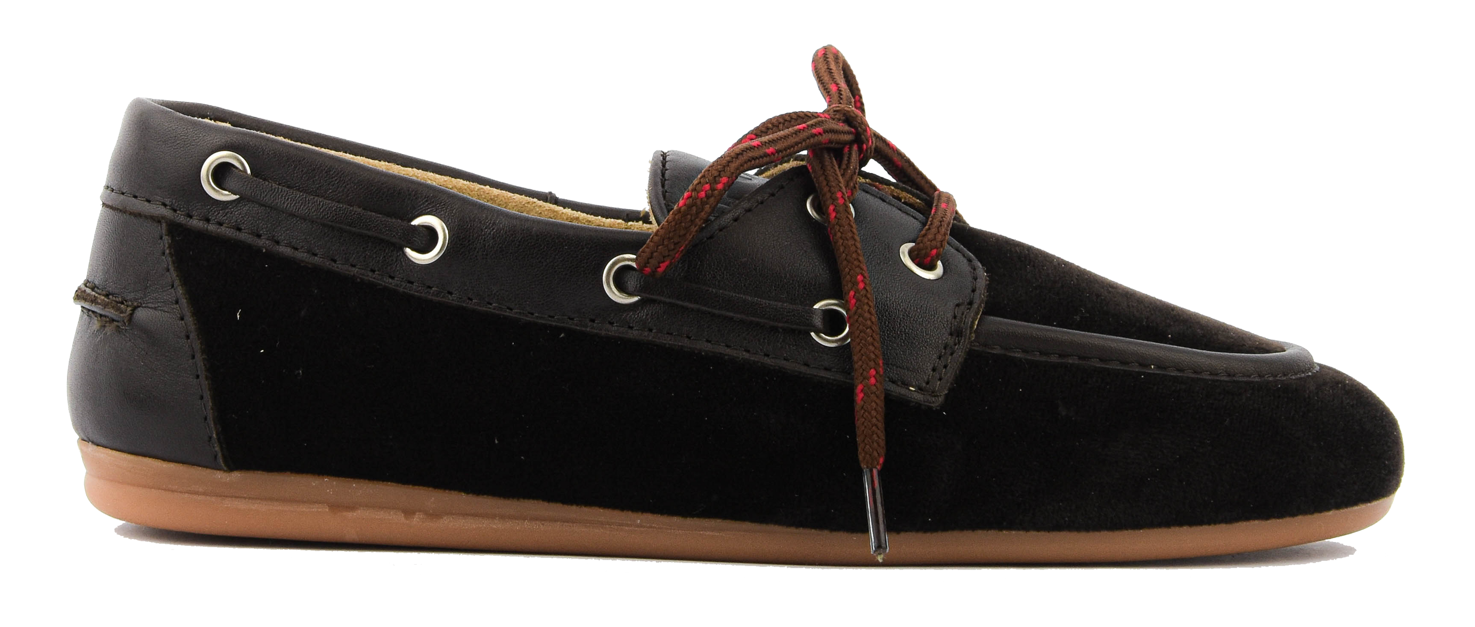 POSA BOAT LOAFER VELVET brown