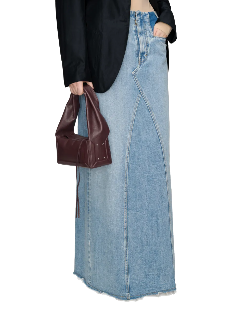 MAISON MARGIELA BOX BAG BORDEAUX