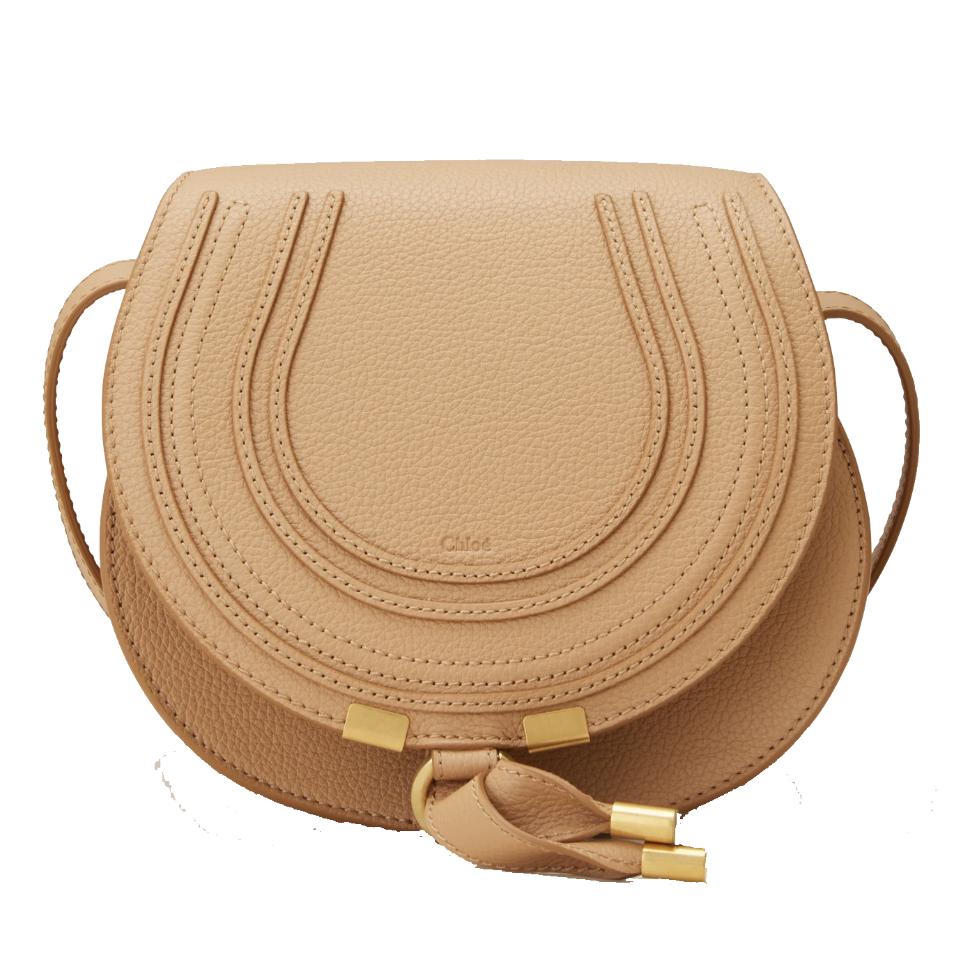 CHLOE MARCIE SMALL LIGHT TAN