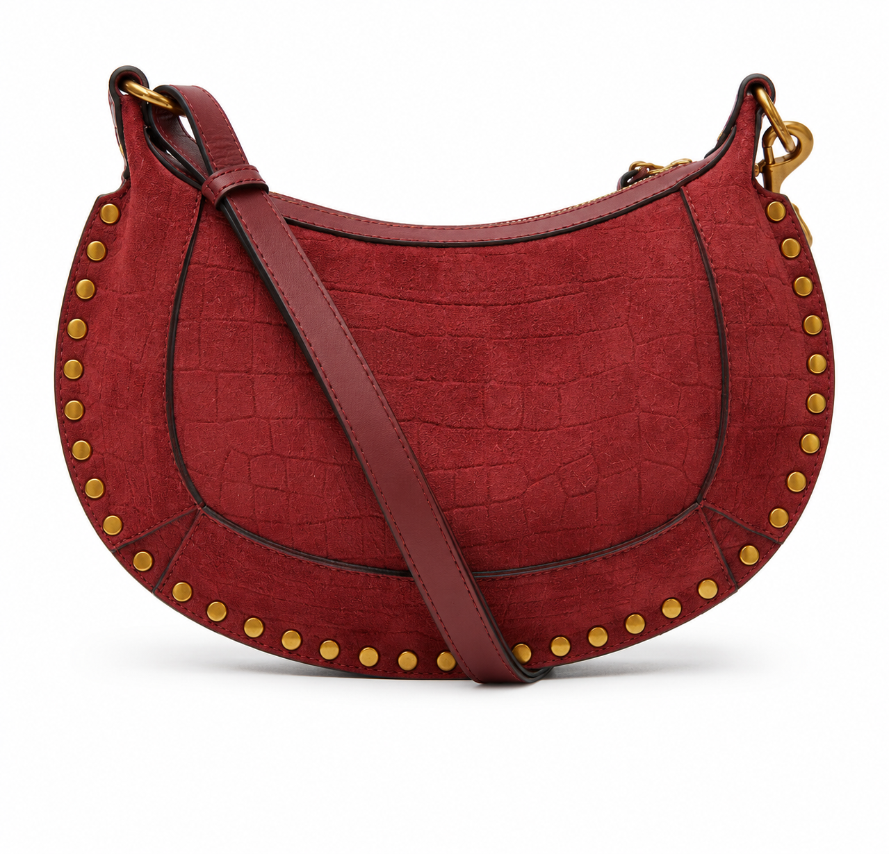 ISABEL MARANT OSKAN MOON CHERRY CROC