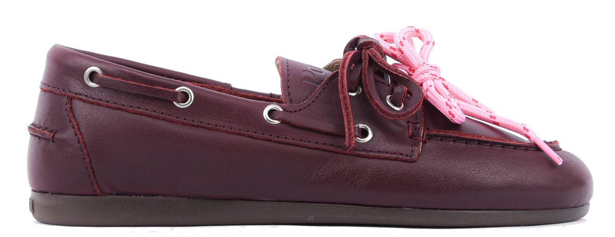 POSA BOAT SOFT LEATHER BURGUNDY