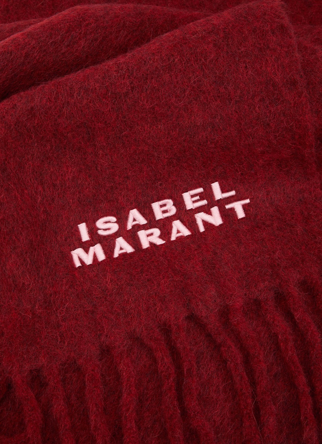 ISABEL MARANT FIRNY SCARF BURGUNDY