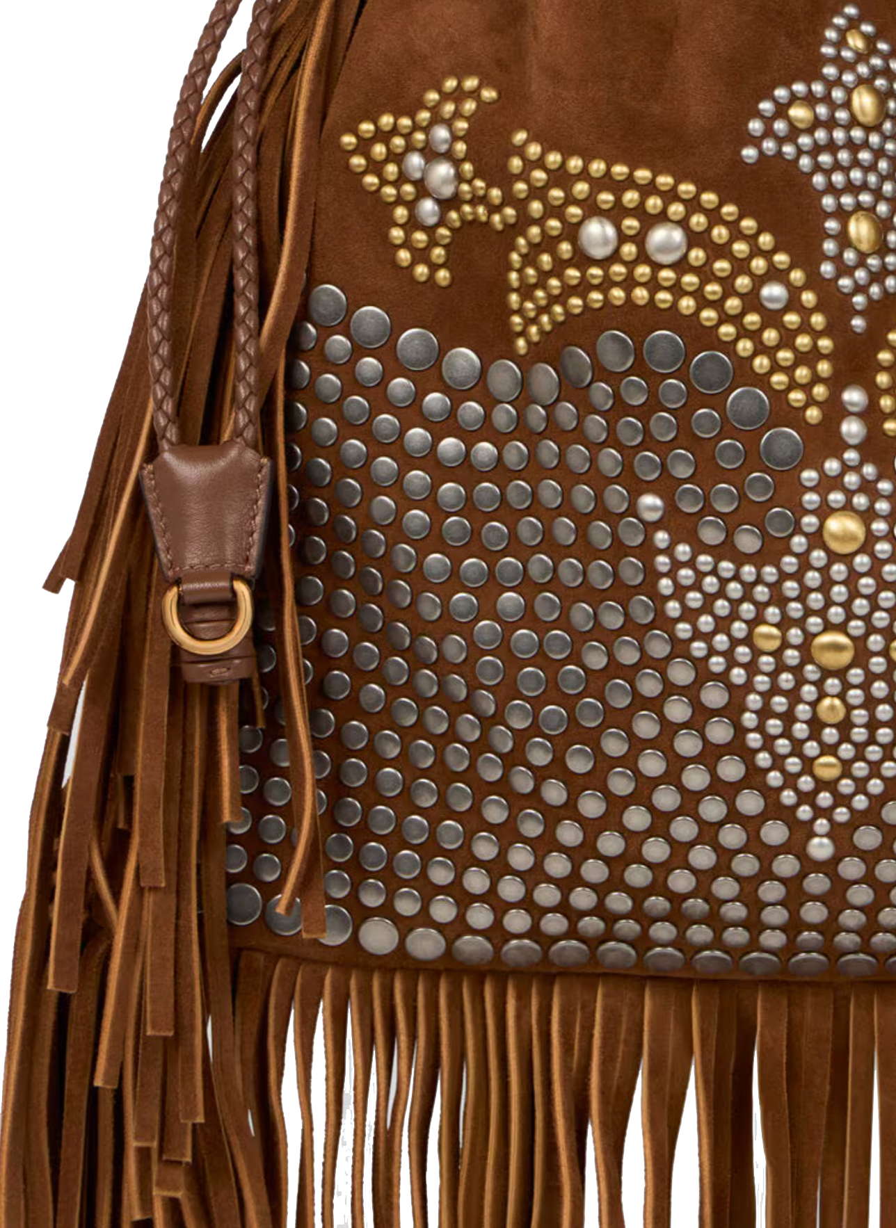 ETRO KALISPERA MEDIUM STUDS FRINGES