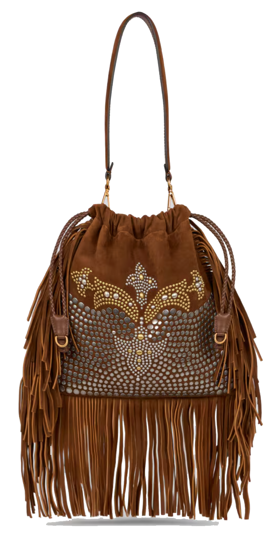 ETRO KALISPERA MEDIUM STUDS FRINGES