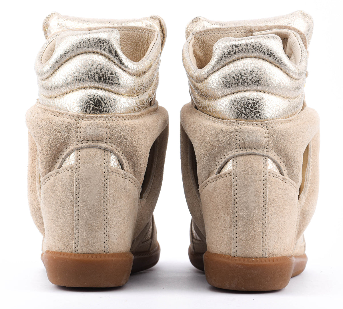 ISABEL MARANT BEKETT RING LIGHT BEIGE GOLD