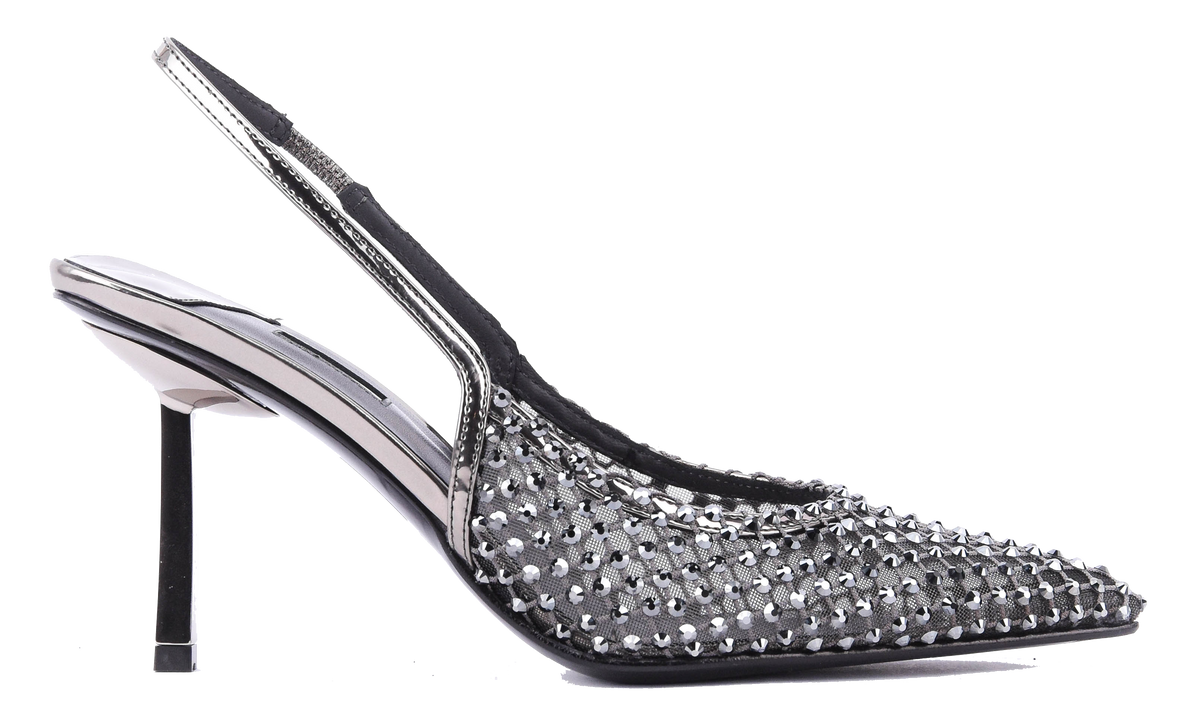 LE SILLA CHANEL GILDA PUMP STRASS PELTRO