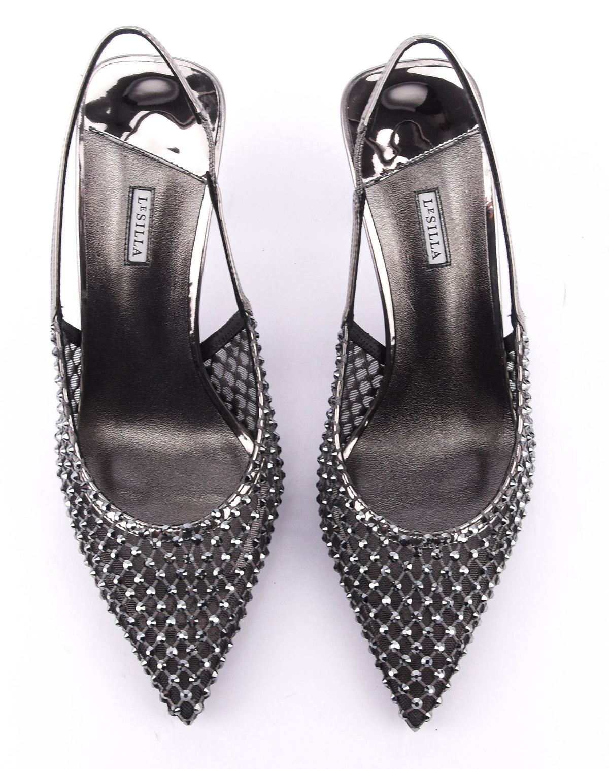 LE SILLA CHANEL GILDA PUMP STRASS PELTRO
