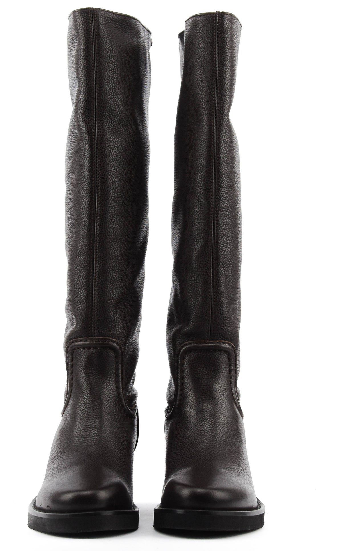NUBIKK CASSY BOOT DARK BROWN GRAIN