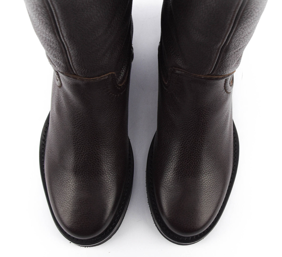 NUBIKK CASSY BOOT DARK BROWN GRAIN