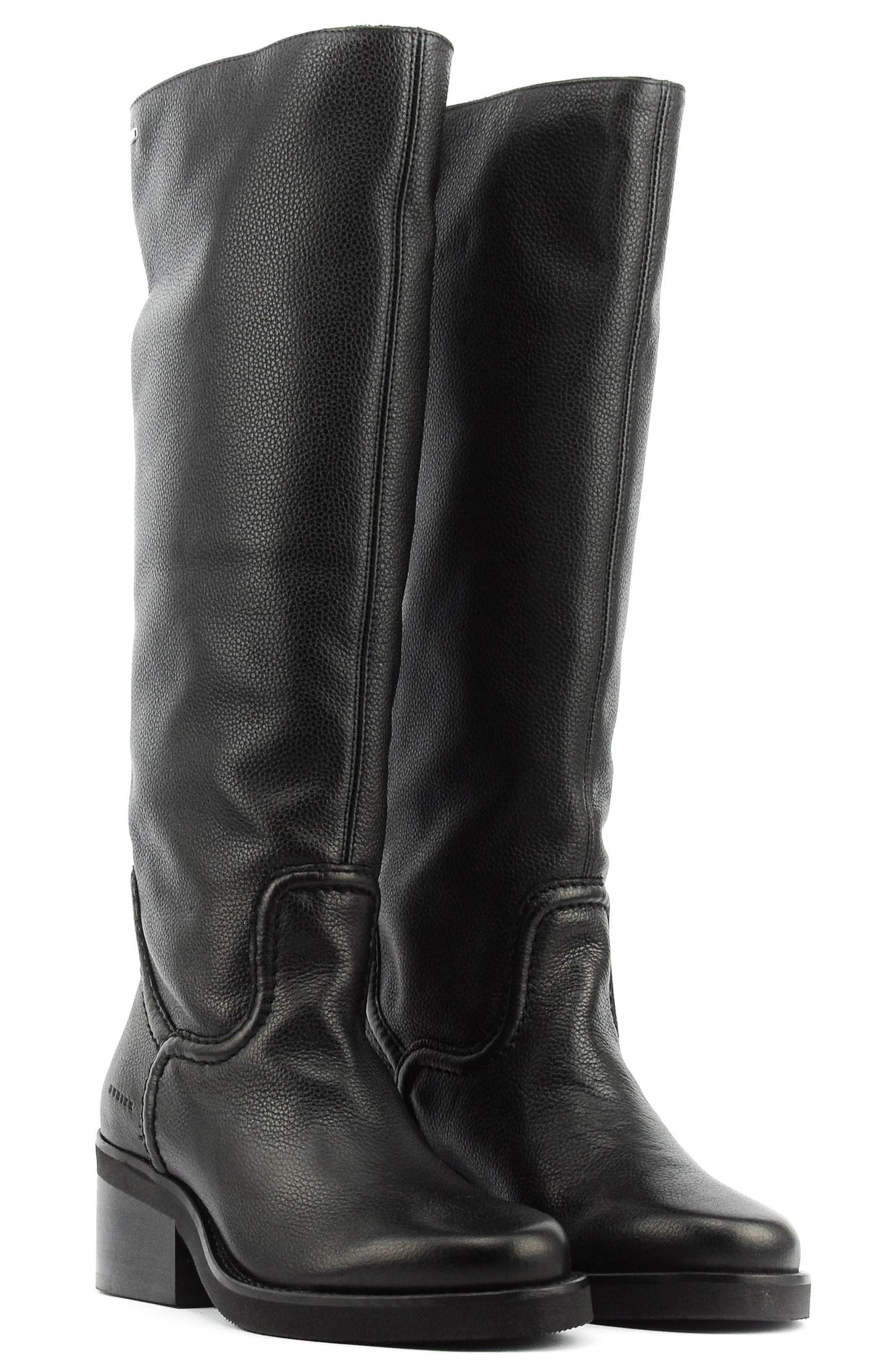 NUBIKK CASSY BOOT BLACK GRAIN