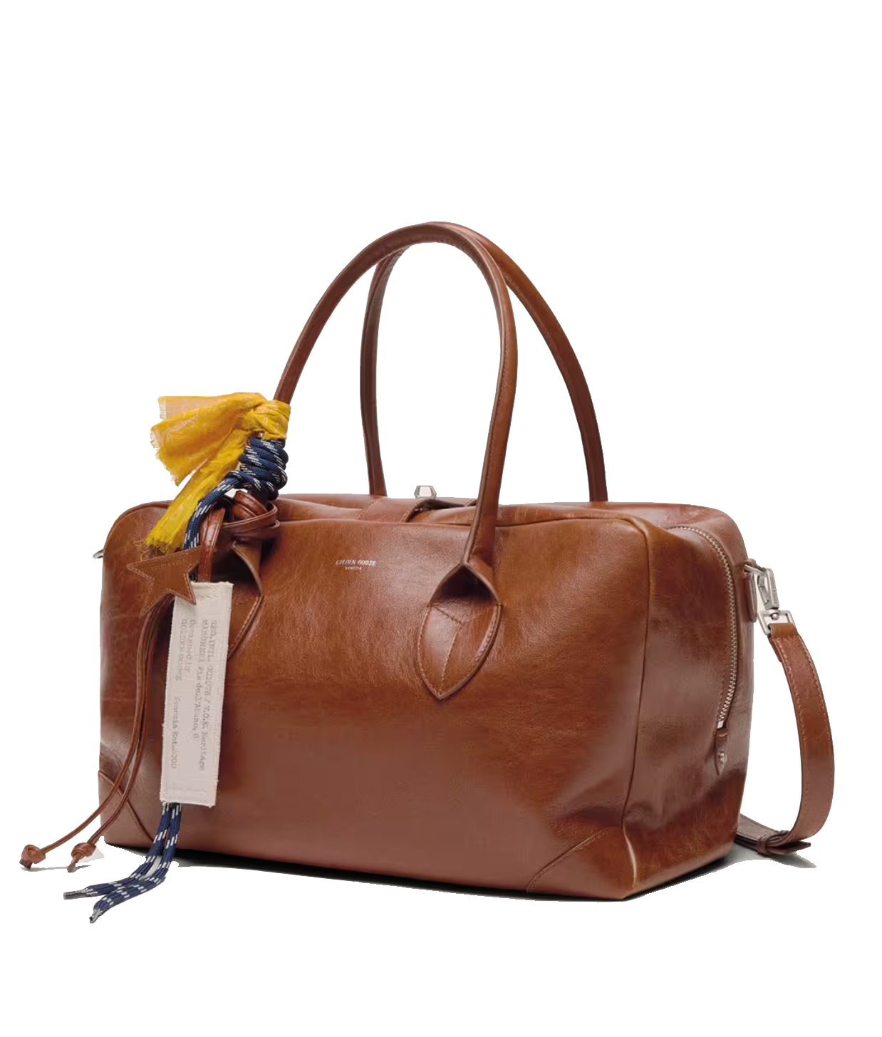 GOLDEN GOOSE VITA MEDIUM BAG LIGHT BROWN