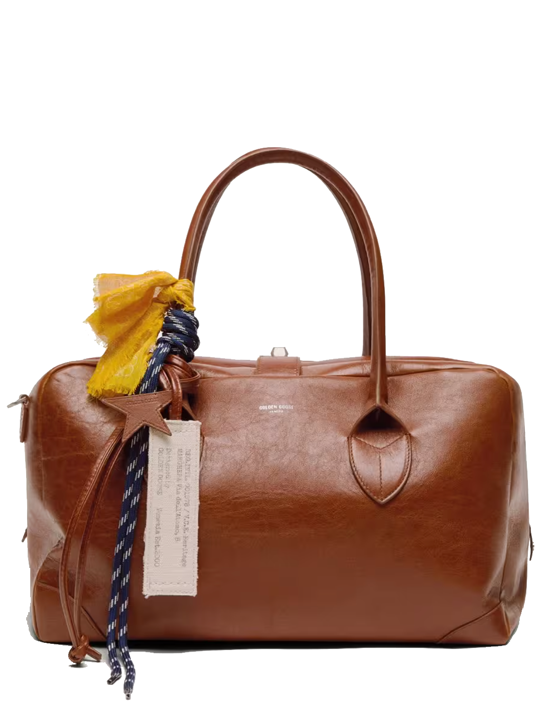 GOLDEN GOOSE VITA MEDIUM BAG LIGHT BROWN